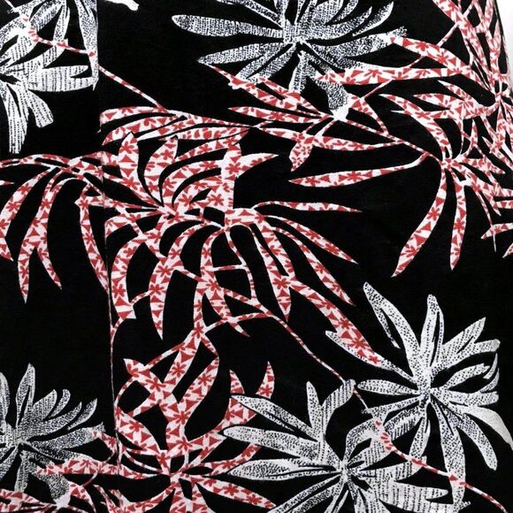 ANTHROPOLOGIE Tropical Print Stretch Wrap Dress S - Picture 3 of 11